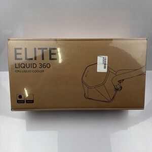 Cooler Master 360 Elite Liquid CPU Cooler Dual-Chamber ARGB AM5 360mm...‎ Black